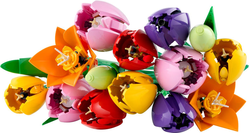 LEGO Tulip Bouquet building set 576 pieces, imported from the UK