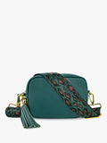 Apatchy London cheetah print adjustable strap teal, UK version
