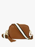 Apatchy London tan stripe strap 122cm, imported from the UK