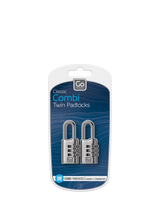 John Lewis Go Travel Combination Luggage Padlock Pack of 2- Buy online at McGrocer