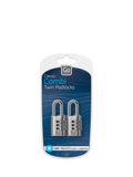 Go Travel combination padlock pack of 2, imported from the UK