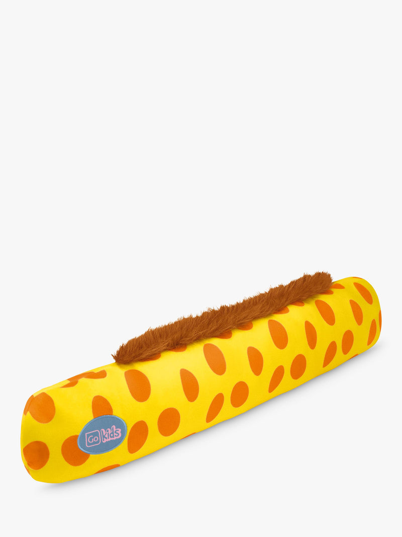 Go Travel kids' giraffe snuggle travel pillow yellow, imported from the UK