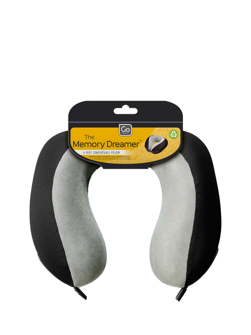 Go Travel Memory Dreamer travel pillow black, UK version