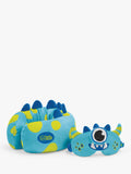 Go Travel Kids Monster Snuggle eye mask blue, imported from the UK