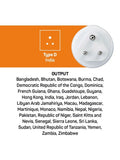 Go Travel India travel adapter - British product