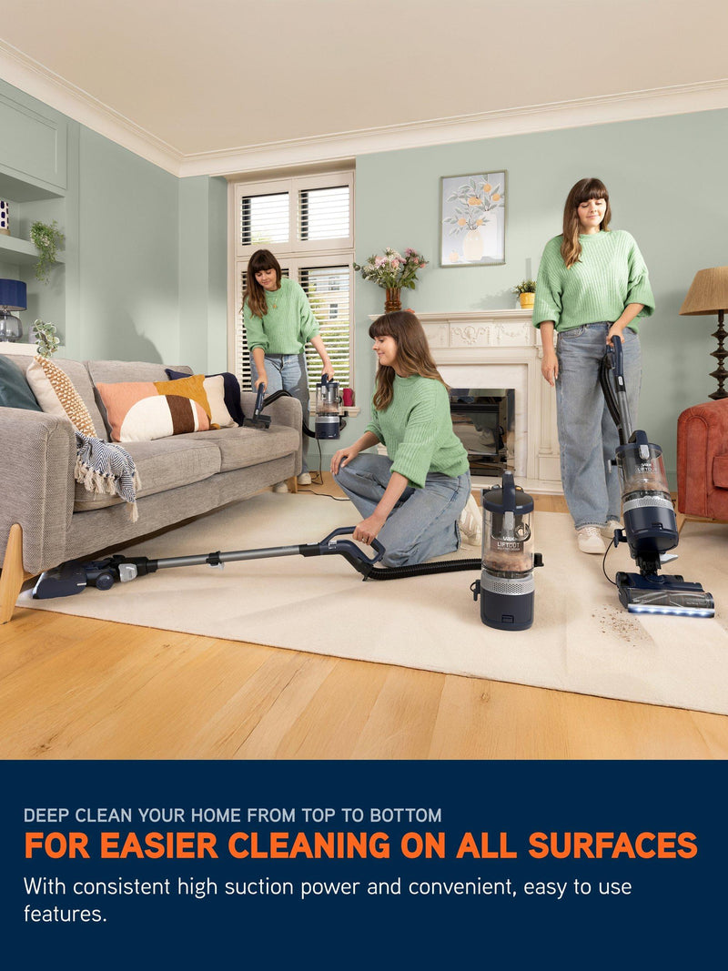 Vax LiftOut Multi Pet upright vacuum cleaner Blue Graphite, UK version