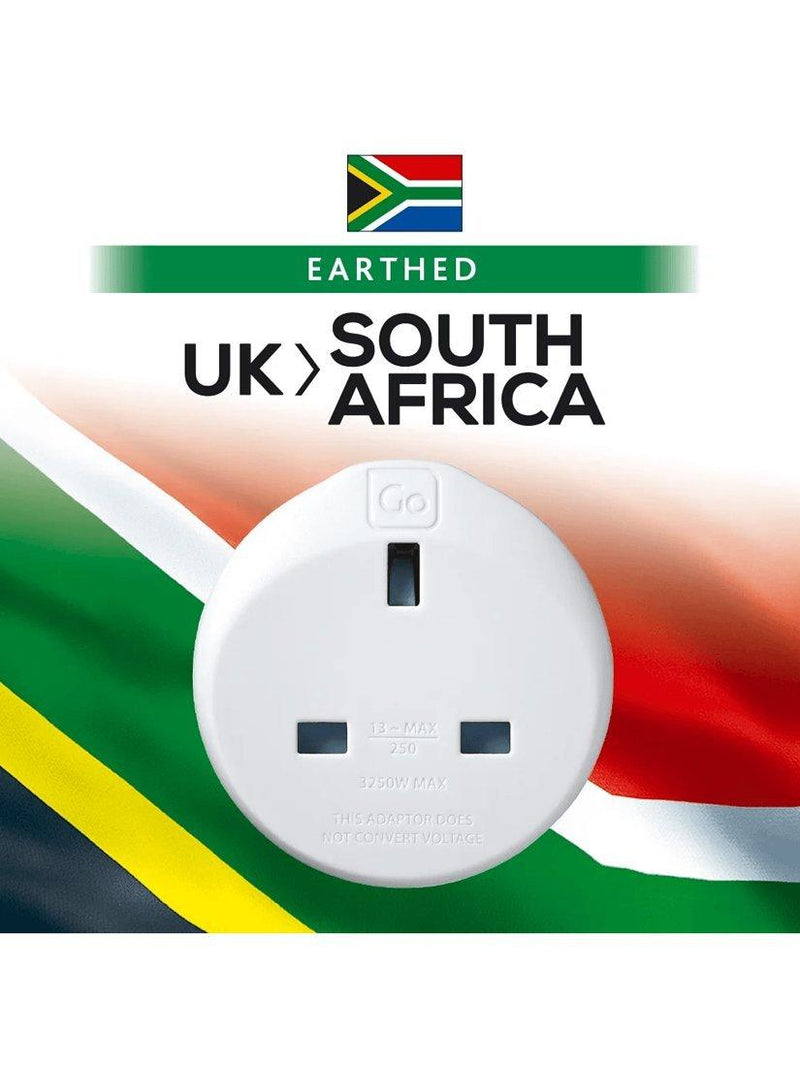 Go Travel South Africa travel adapter, British product