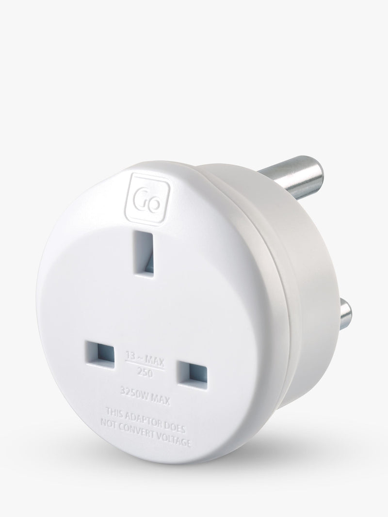 Go Travel South Africa travel adapter, British product