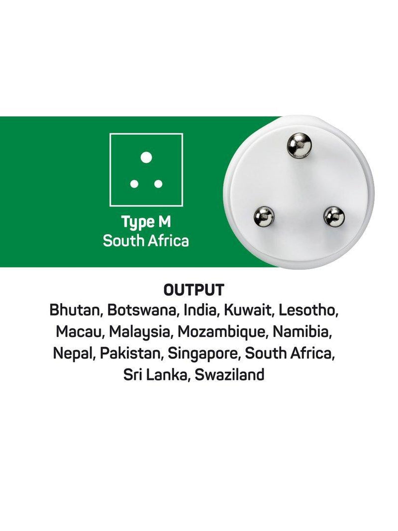 Go Travel South Africa travel adapter, British product