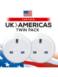 Go Travel travel adapter pack of 2 - British product