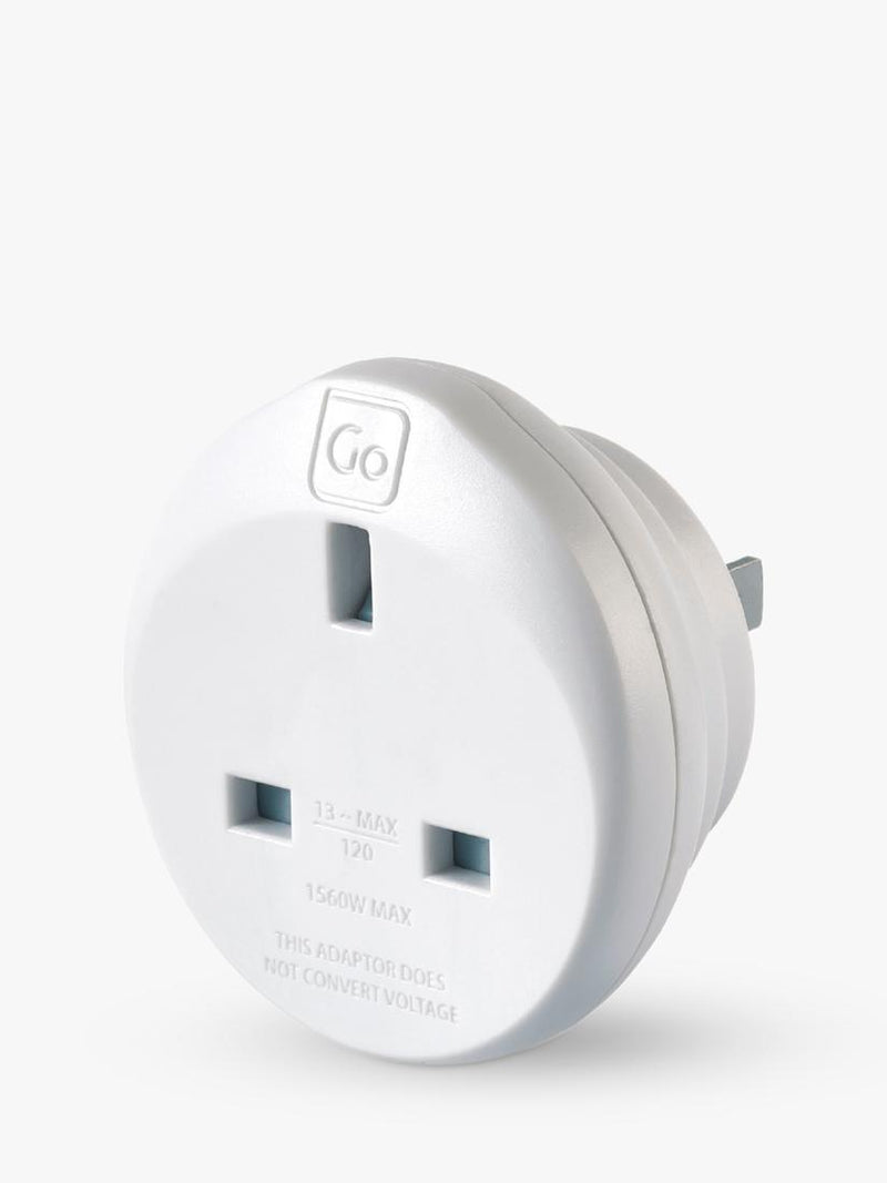 Go Travel travel adapter pack of 2 - British product