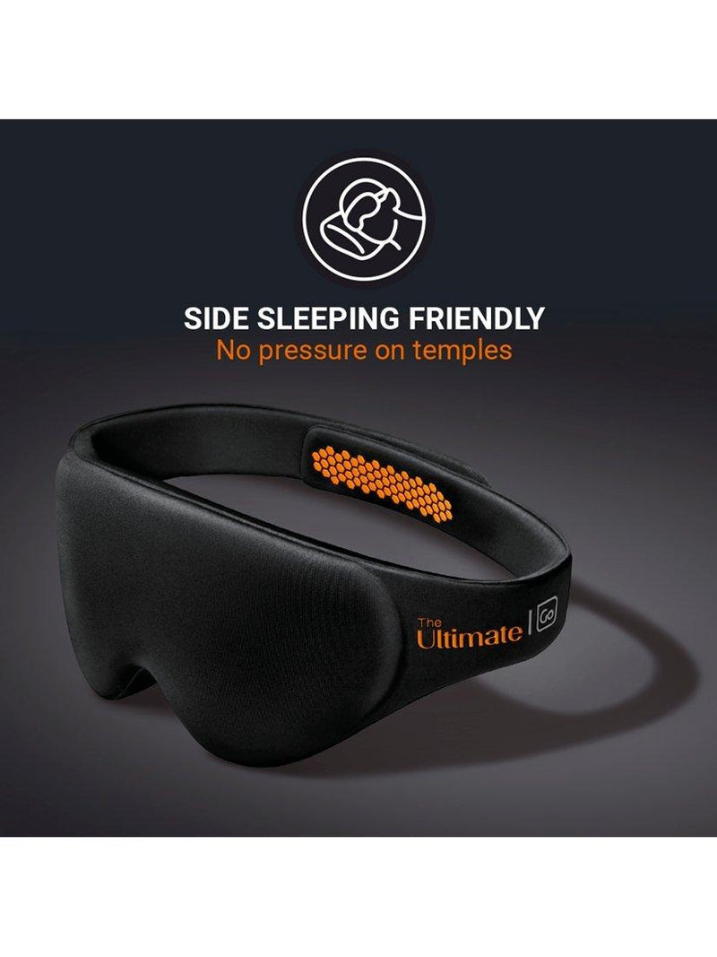 Go Travel Ultimate Eye Mask black travel accessory, British brand