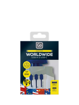 John Lewis Go Travel World USB-A and USB-C Travel Adapter- Buy online at McGrocer