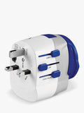 Go Travel USB-A and USB-C travel adapter, imported from the UK