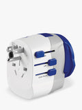 Go Travel USB-A and USB-C travel adapter, imported from the UK