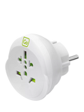 Go Travel Europe travel adapter compact lightweight earthed certified, imported from the UK