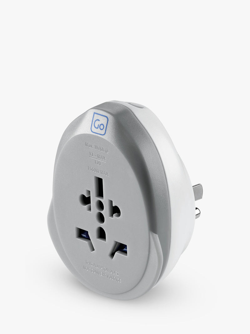 Go Travel Americas USB-C charger adapter, British product