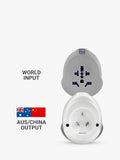 Go Travel WORLD USB-C charger for Australia China - British product