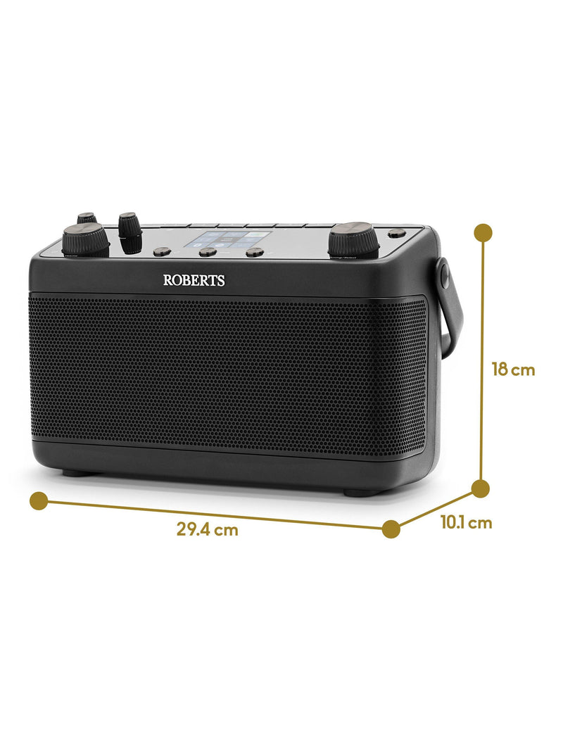 Roberts Stream 219 digital radio with internet and Bluetooth, imported from the UK