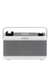 John Lewis Roberts Stream 219 DAB+/FM/Internet Bluetooth Digital Radio, White- Buy online at McGrocer