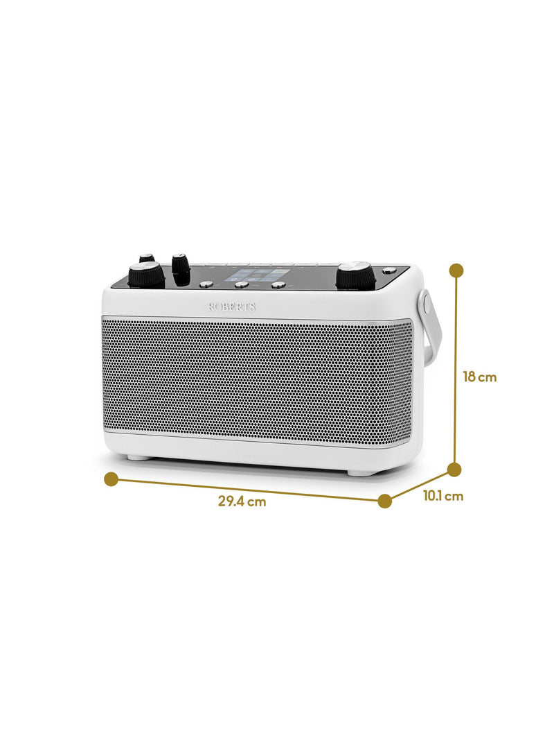 Roberts Stream 219 portable digital radio white, British product