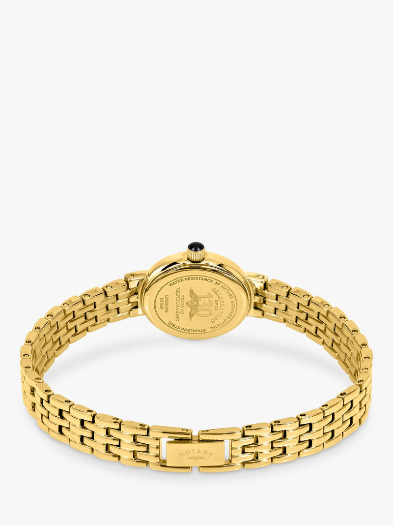 Rotary Cocktail bracelet watch gold, imported from the UK