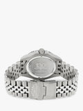 Rotary APEX100 men's watch silver bracelet black dial, UK version