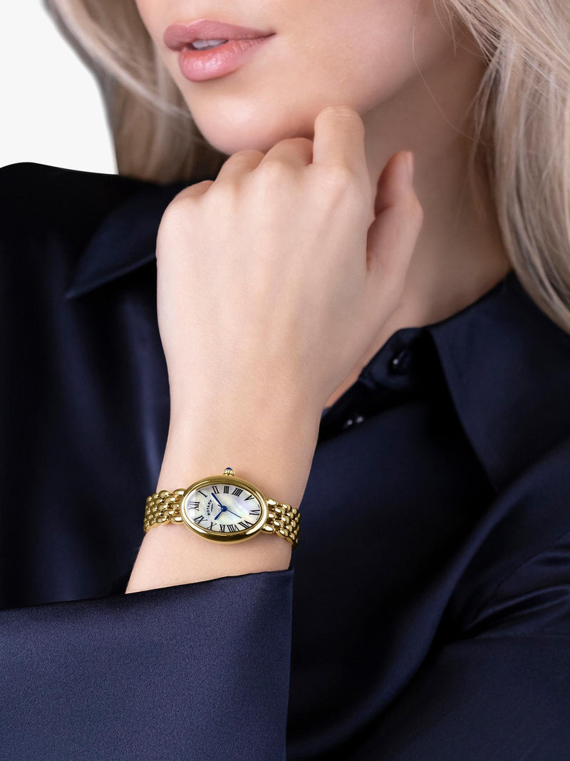 Rotary Heritage Astoria gold watch 23mm, imported from the UK