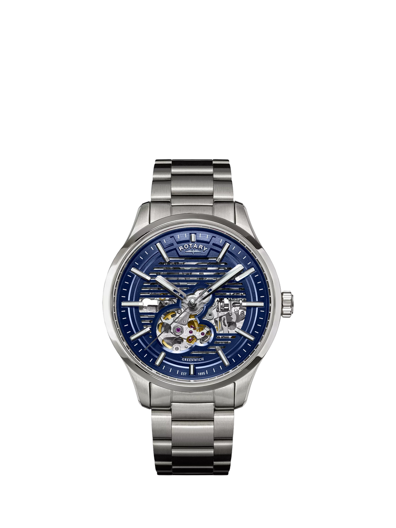 Rotary men's automatic watch Greenwich Strata 42mm, UK version