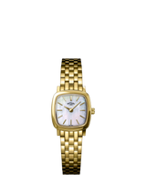 John Lewis Rotary Women's Heritage Astoria Square Gold Bracelet Watch- Buy online at McGrocer
