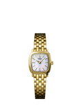 Rotary Heritage Astoria gold square watch mother-of-pearl dial, imported from the UK