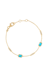 John Lewis Astley Clarke Aurora Ridge Station Bracelet, Gold- Buy online at McGrocer