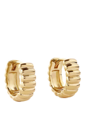 Astley Clarke gold huggie hoop earrings, UK version