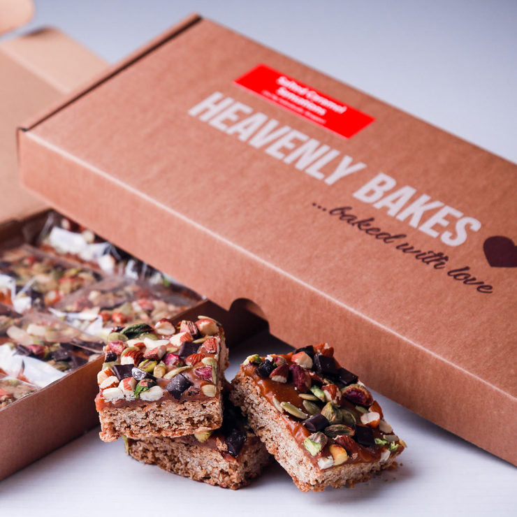 Heavenly Bakes Salted Caramel Sensation Squares 20 x 70g