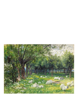 John Lewis Wentworth Wooden Puzzles Sheep in an Orchard at Springtime Jigsaw Puzzle, 300 Pieces- Buy online at McGrocer