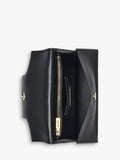 DKNY Avril leather satchel black gold - British product