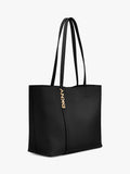 DKNY Avril leather tote bag black gold - British product