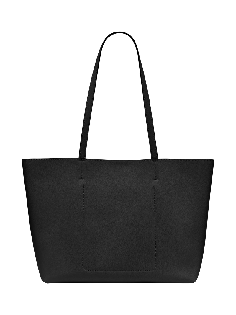 DKNY Avril leather tote bag black gold - British product