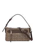 DKNY Bryant Park crossbody bag in Chino/Choc - British product