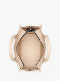 DKNY Hadlee canvas tote bag in khaki and black, UK version