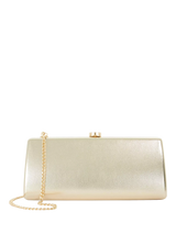 John Lewis Dune London Belinda Textured Cross Body Clutch Bag Gold- Buy online at McGrocer