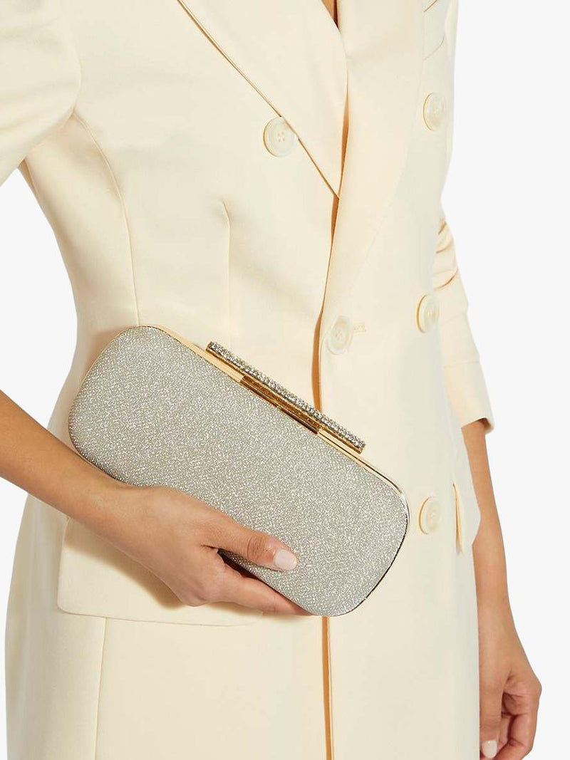 Dune London gold chain strap clutch bag - British product