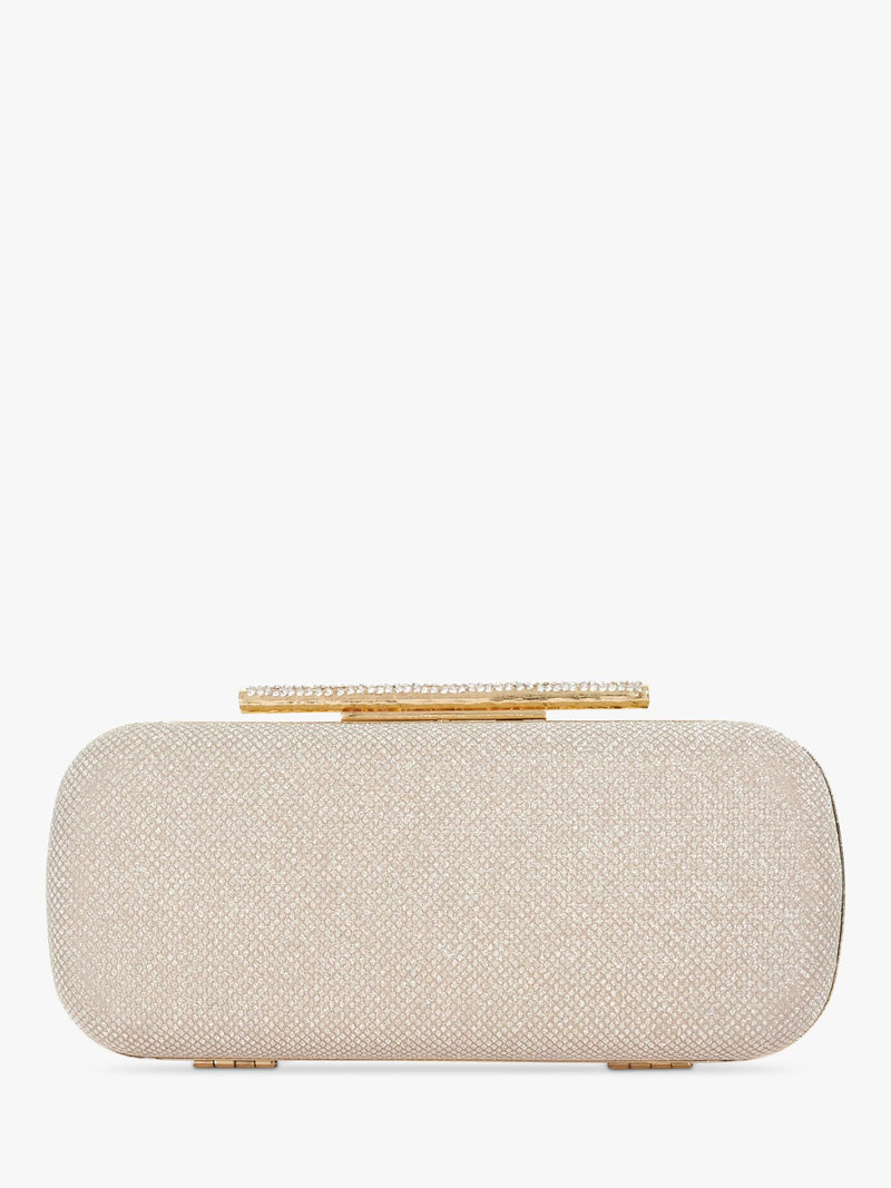 Dune London gold chain strap clutch bag - British product