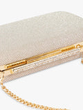 Dune London gold chain strap clutch bag - British product