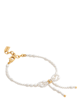 John Lewis Coach Pearl Bow Bracelet 165mm- Buy online at McGrocer