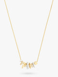 Coach Rondelle long charm necklace two tone, imported from the UK