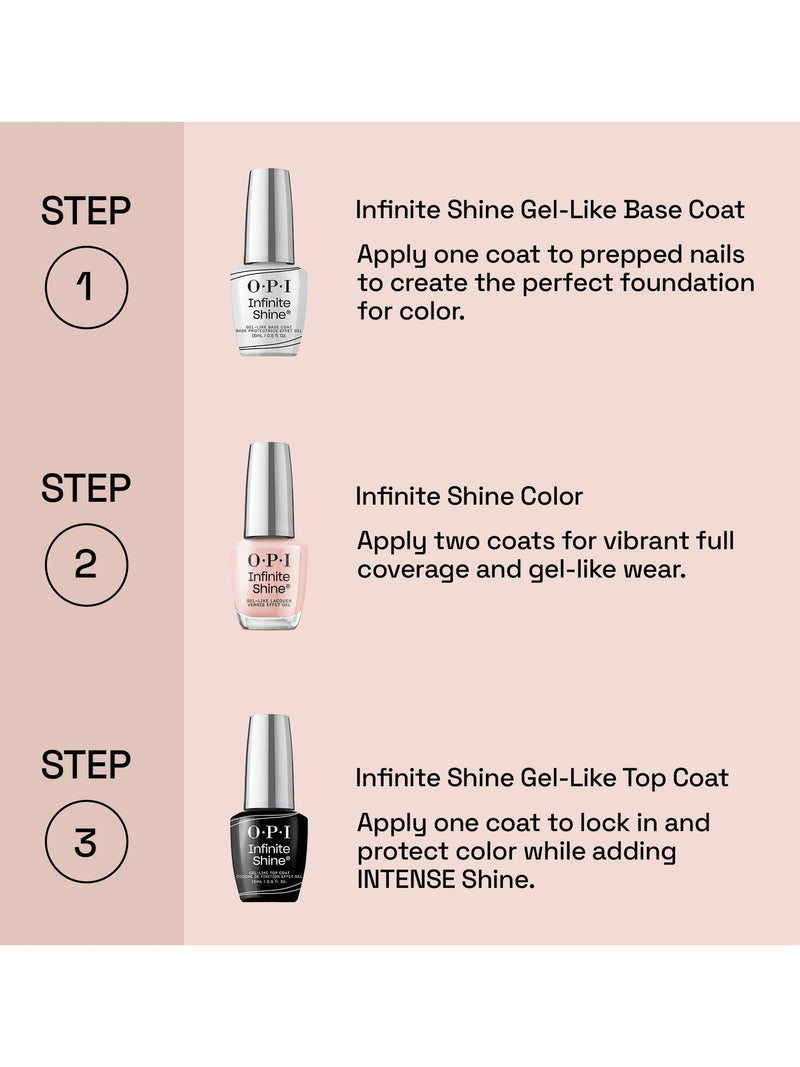 OPI OPIcons Infinite Shine nail polish 15ml, imported from the UK