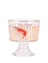 John Lewis Yvonne Ellen Lobster & Shell Glass Dessert Serving Dishes, Set of 2, 10cm- Buy online at McGrocer
