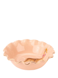 Yvonne Ellen giraffe bone china fruit bowl 28cm pink - British product