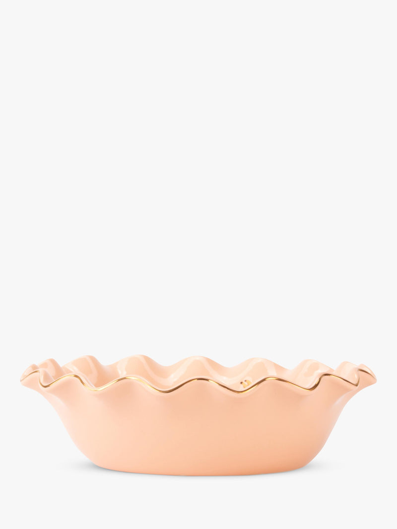 Yvonne Ellen giraffe bone china fruit bowl 28cm pink - British product